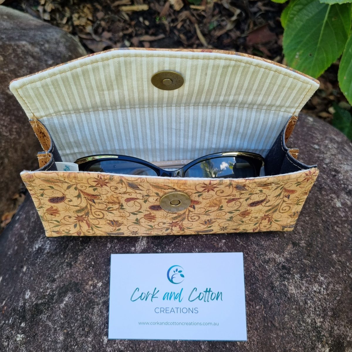 POSTALCO　メガネケース Prism Glasses Case LRZCGB Zipper Eyeglasses Case, Honeycomb Glasses Sunglasses