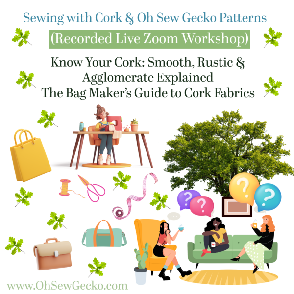 Know Your Cork: Smooth, Rustic & Agglomerate Explained – The Bag Maker’s Guide to Cork Fabrics
