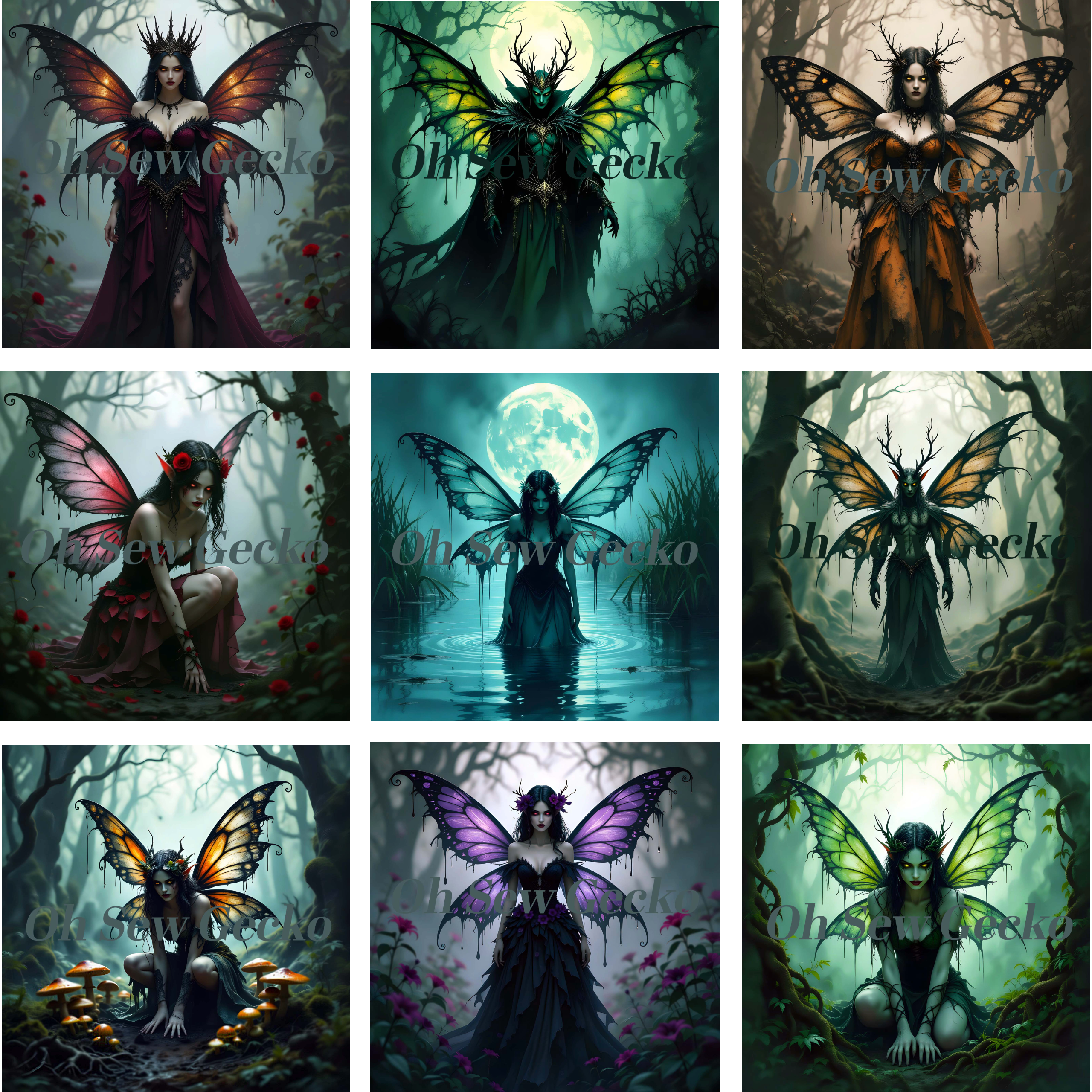 Dream Haunting Fae Oh Sew Gecko