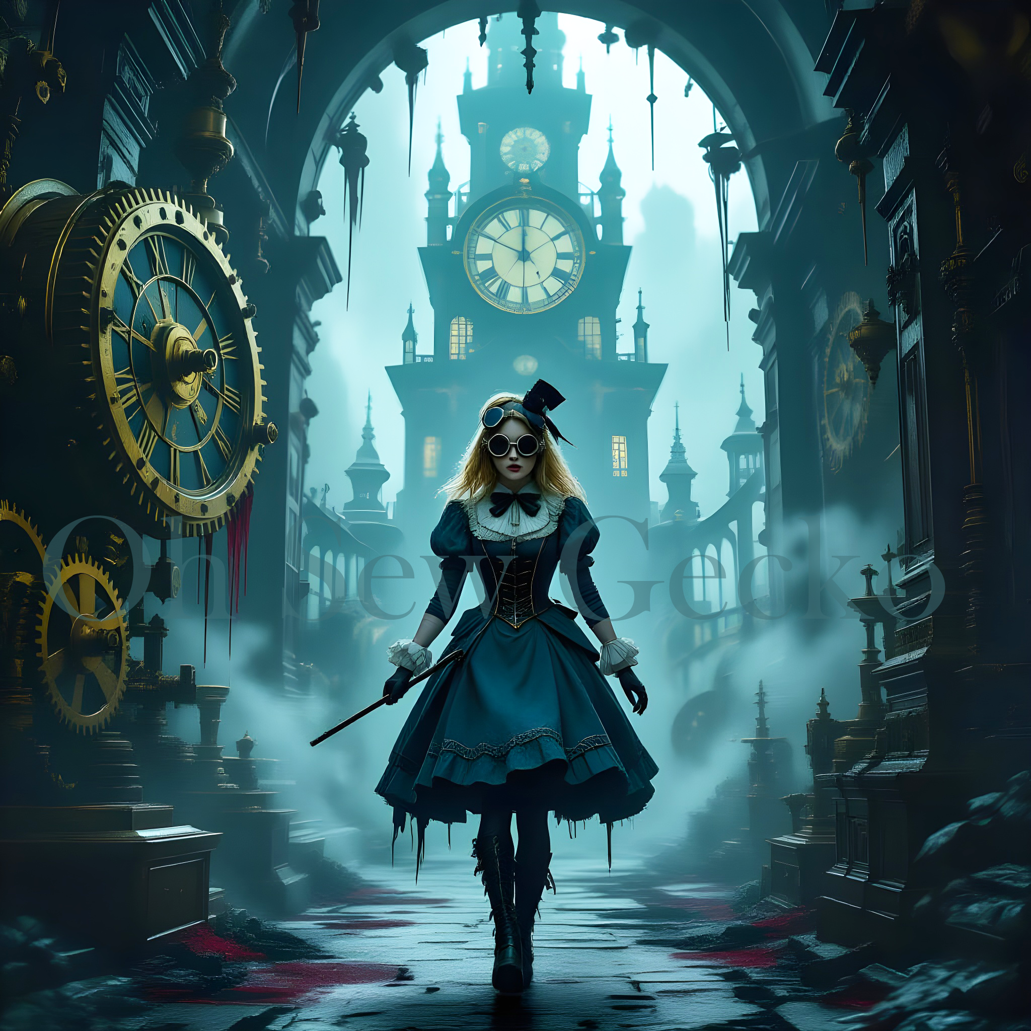 Alice OSG Steampunk Wonderland Watermarked
