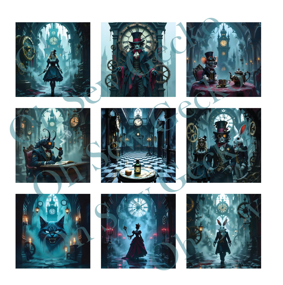 Dark Steampunk Wonderland Collection OSG