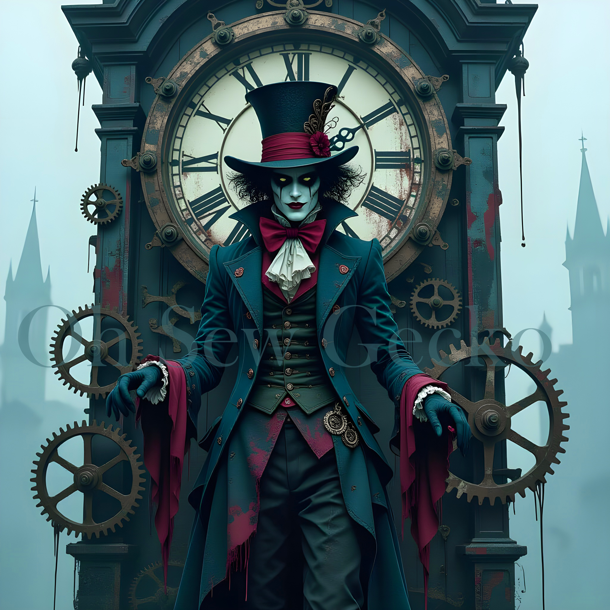 Mad hatter OSG Steampunk Wonderland Watermarked