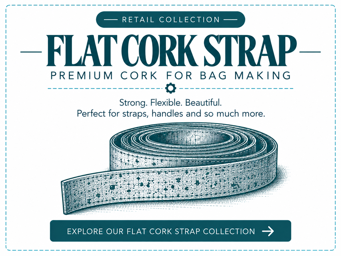 OSG Retail Flat Cork Fabric